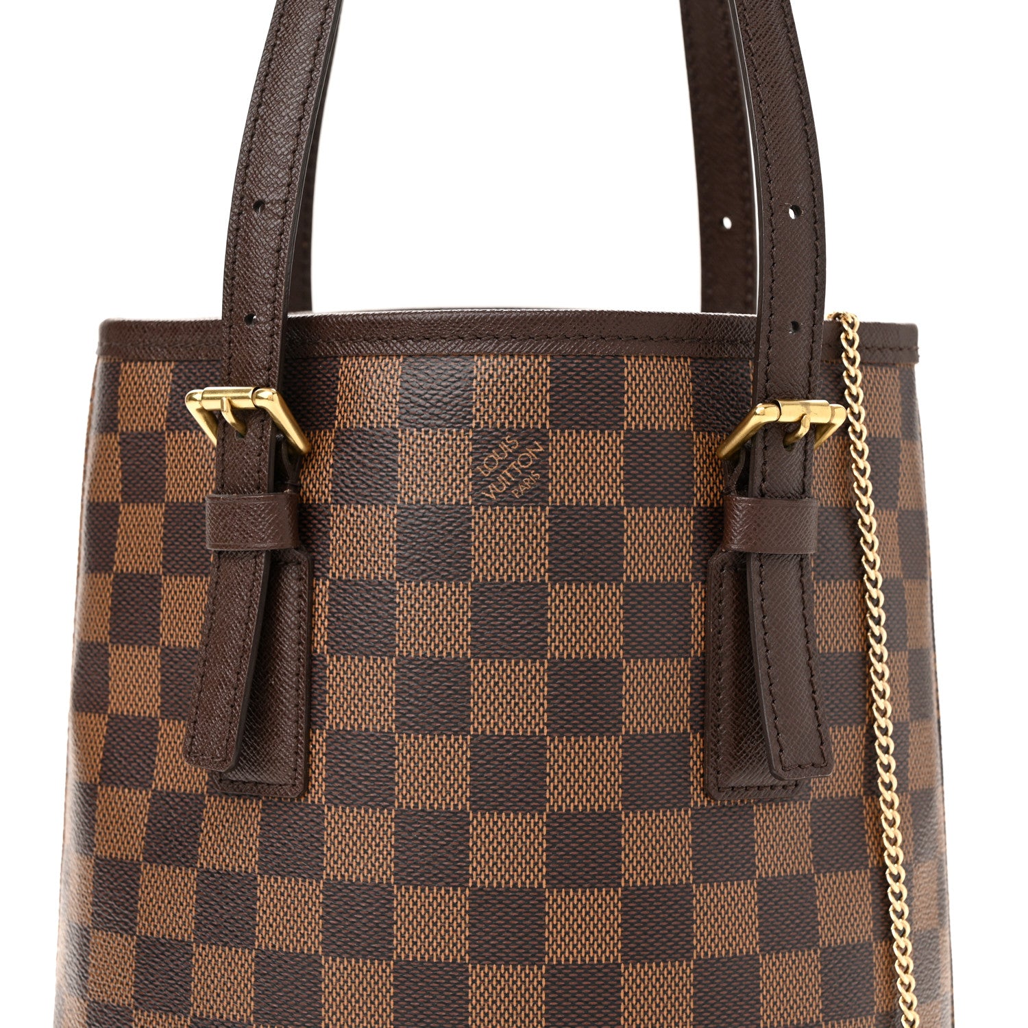 Louis Vuitton Damier Ebene Marais Bucket 23 7 of 10