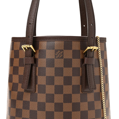 Louis Vuitton Damier Ebene Marais Bucket 23 7 of 10