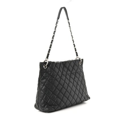Chanel Caviar Quilted Easy Zip Tote Black 3 of 10