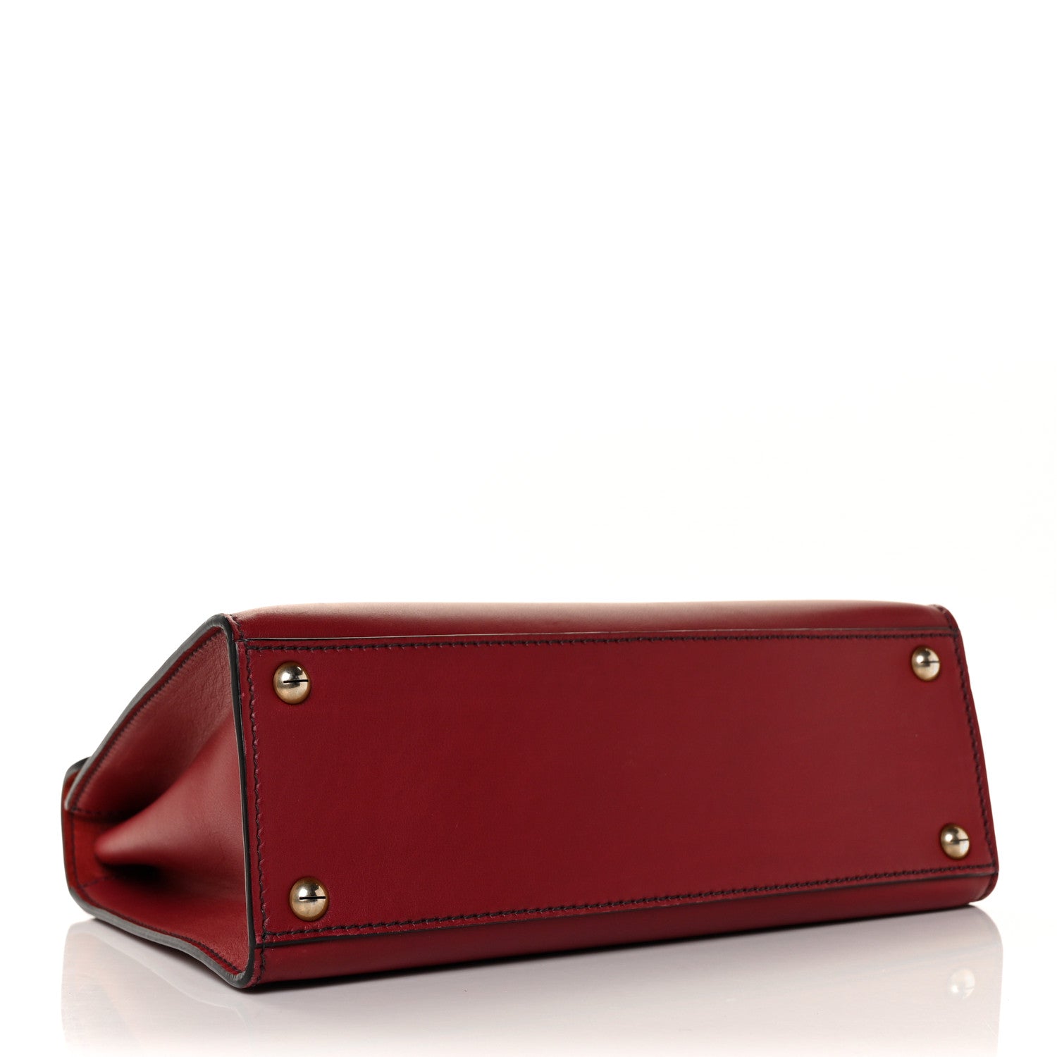 Christian Dior Calfskin Dioraddict Top Handle Red 3 of 9