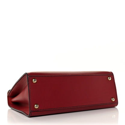 Christian Dior Calfskin Dioraddict Top Handle Red 3 of 9