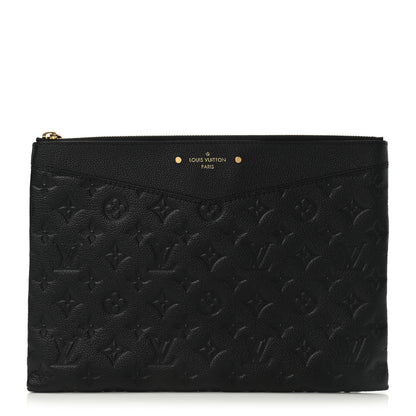 Louis Vuitton Empreinte Daily Pouch Black 1 of 6