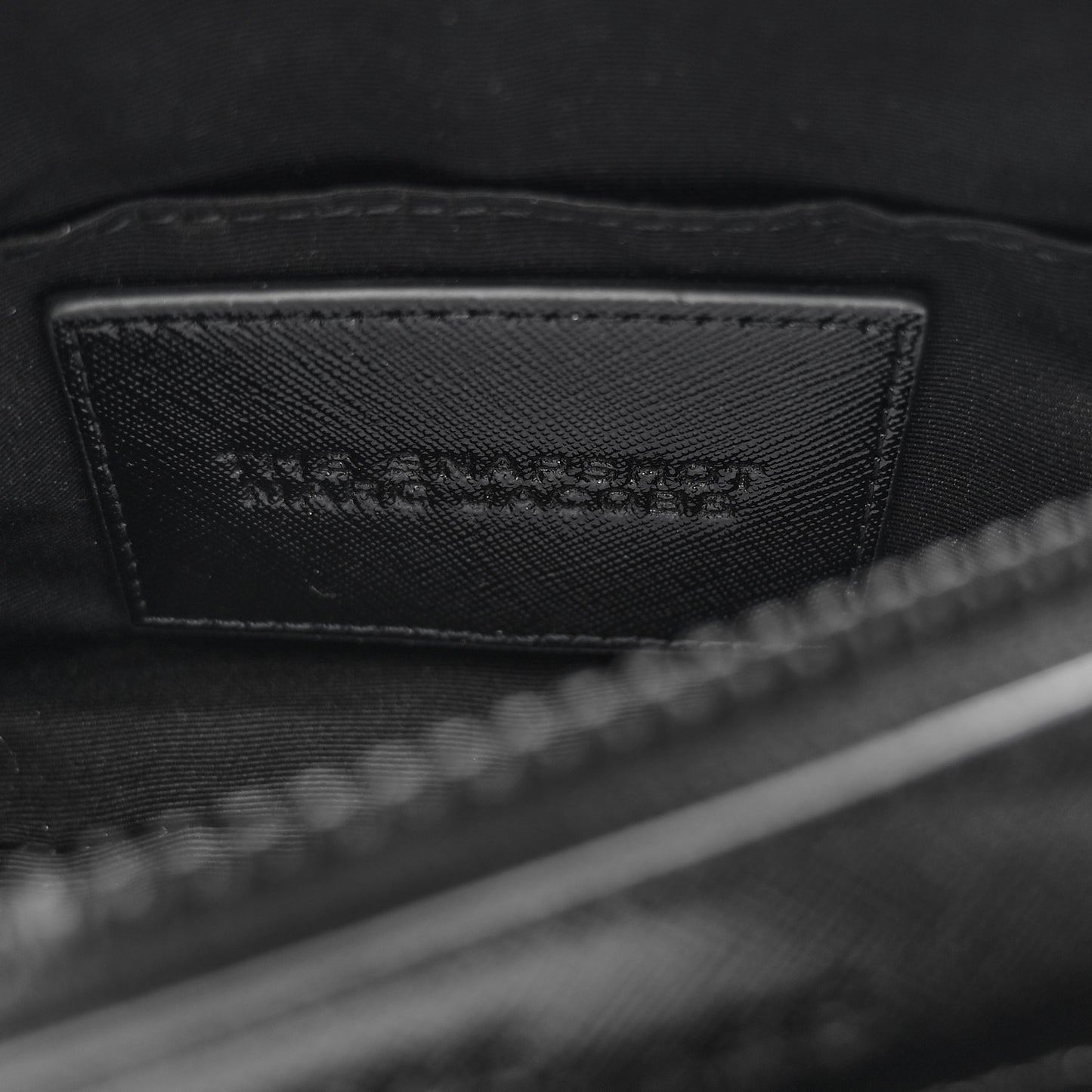 Saffiano Snapshot Camera Bag Black