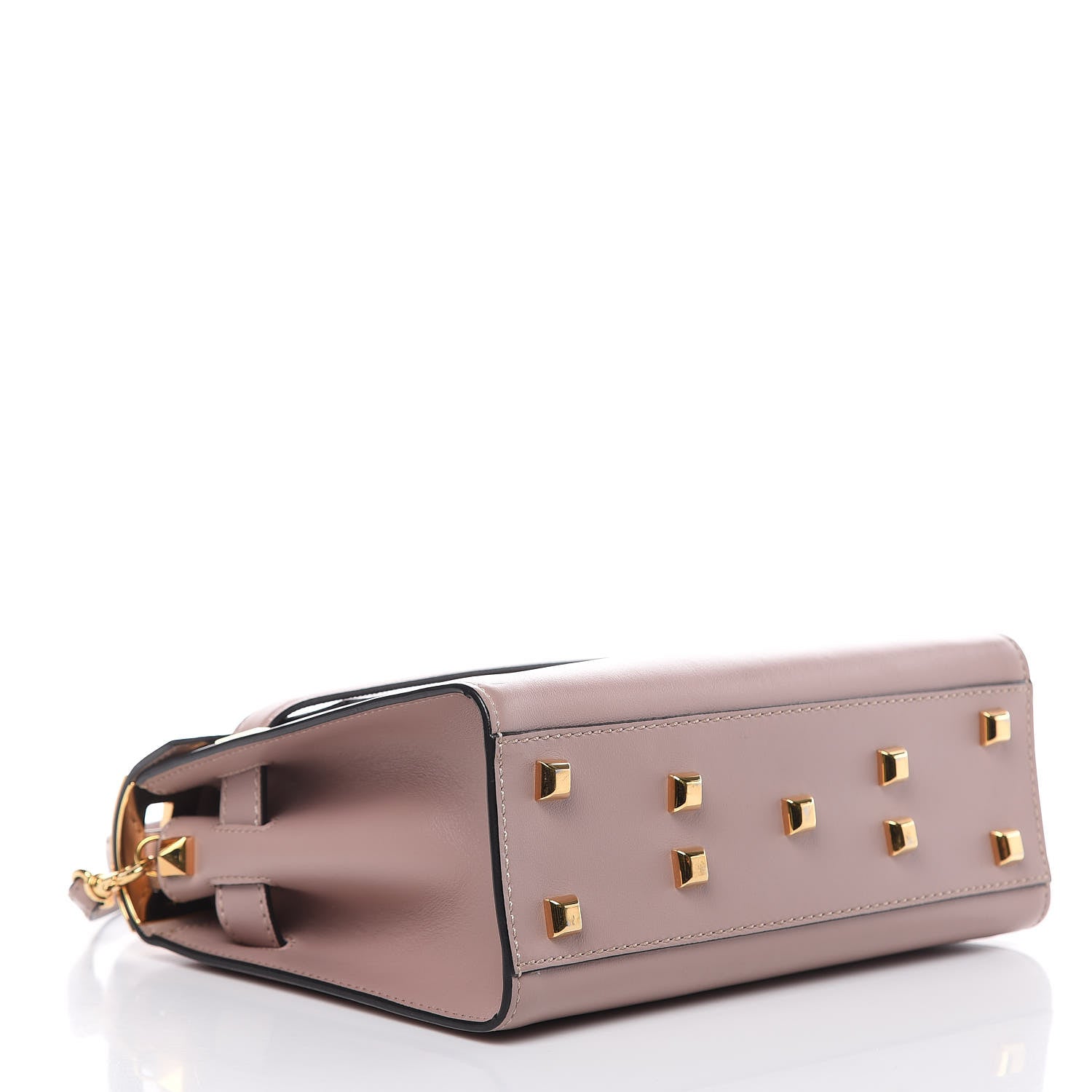 Valentino Garavani Vitello Small My Rockstud Frame Bag Poudre 4 of 11