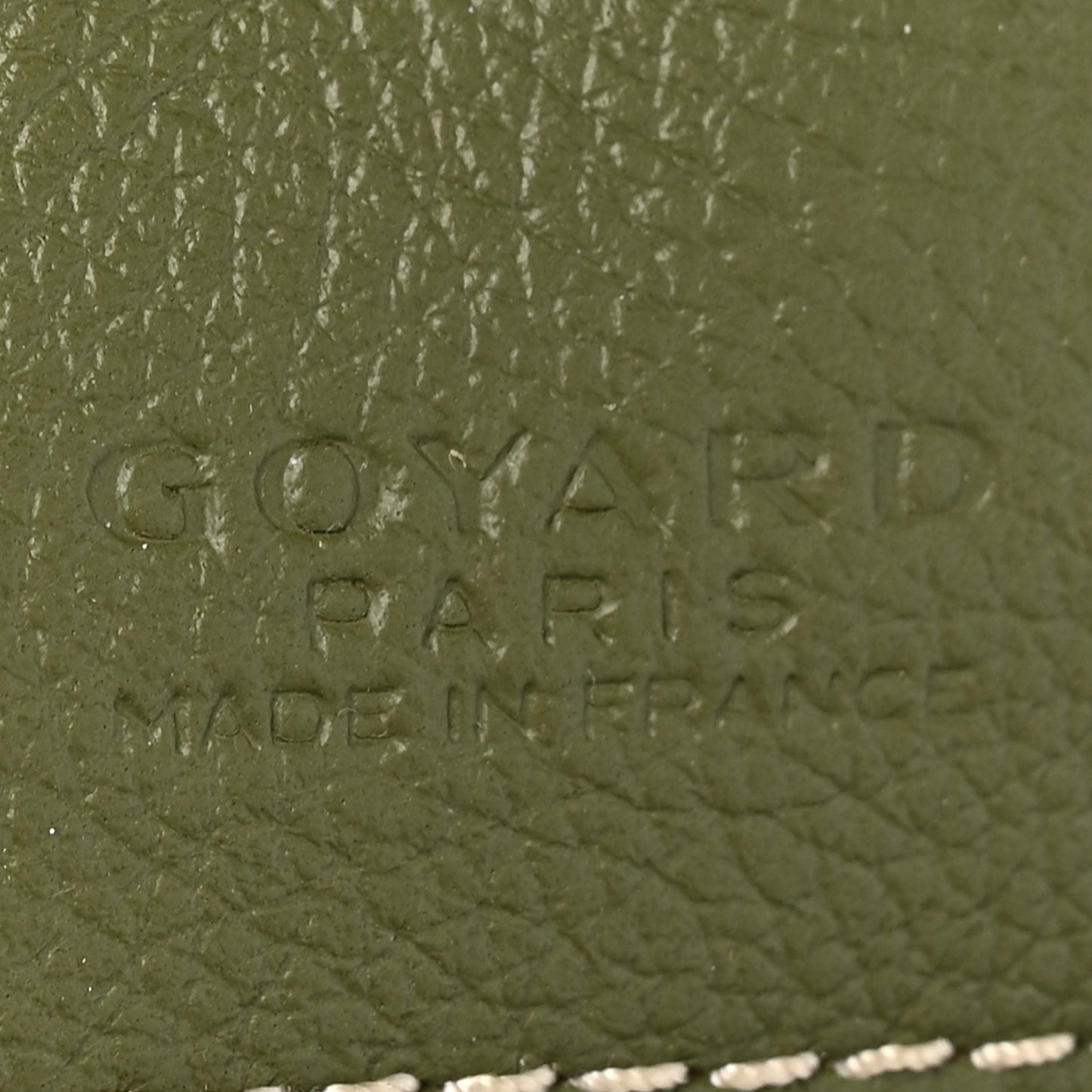 Goyardine Saint Louis Canopée GM Khaki