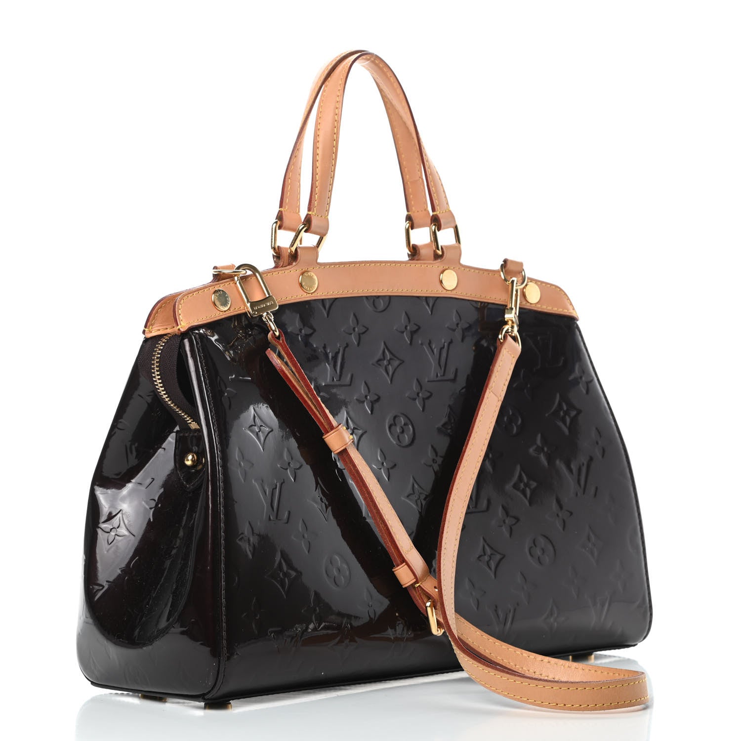 Louis Vuitton Vernis Brea MM Amarante 4 of 16