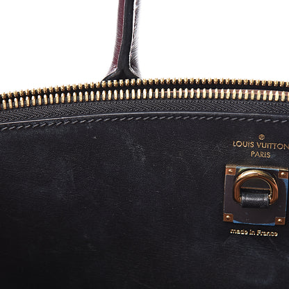 Louis Vuitton Calfskin City Steamer MM Magnolia Black 17 of 32