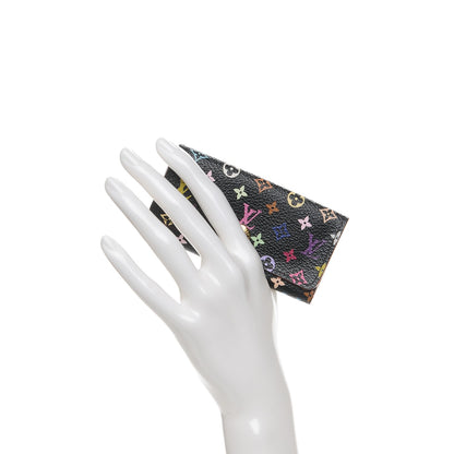Louis Vuitton Monogram Multicolor Multicles 4 Key Holder Black Grenade 2 of 9