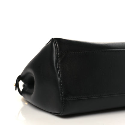 Fendi Nappa Mini Peekaboo Iconic Satchel Black 8 of 9