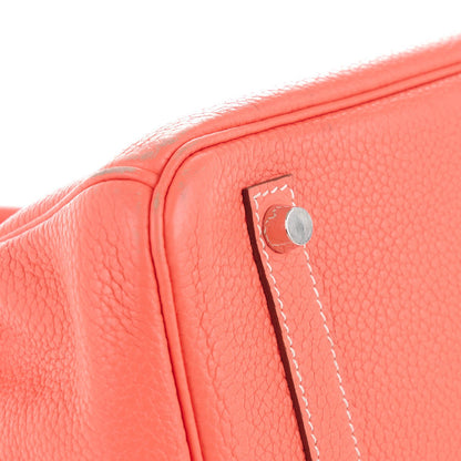Hermes Clemence Birkin 30 Crevette 26 of 26
