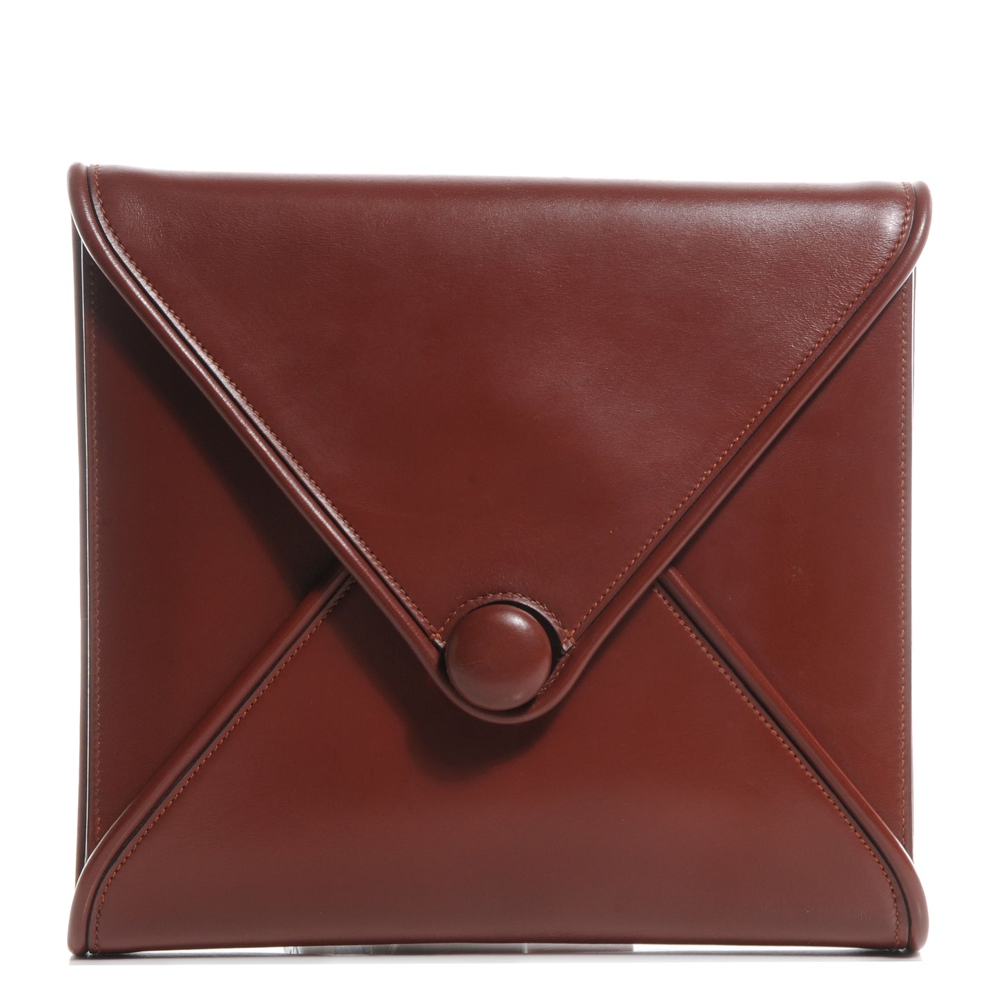 Box Origami Clutch Rouge H