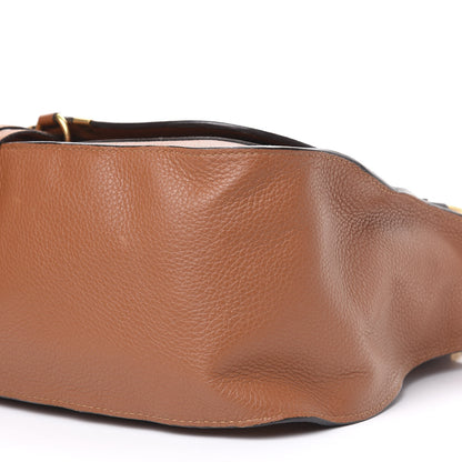 Chloe Calfskin Large Marcie Satchel Tan 9 of 13