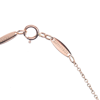 Tiffany 18K Rose Gold 11mm Elsa Peretti Open Heart Pendant Necklace 8 of 9