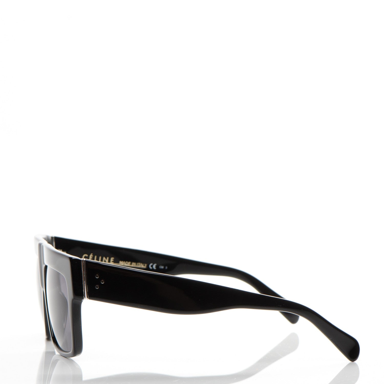Celine ZZ Top Sunglasses CL 41756/S Black 2 of 12