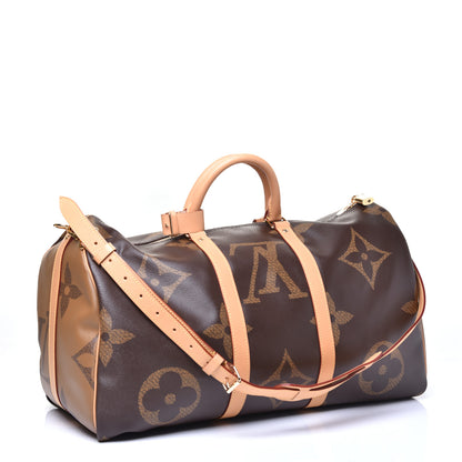 Louis Vuitton Reverse Monogram Giant Keepall Bandouliere 50 2 of 7