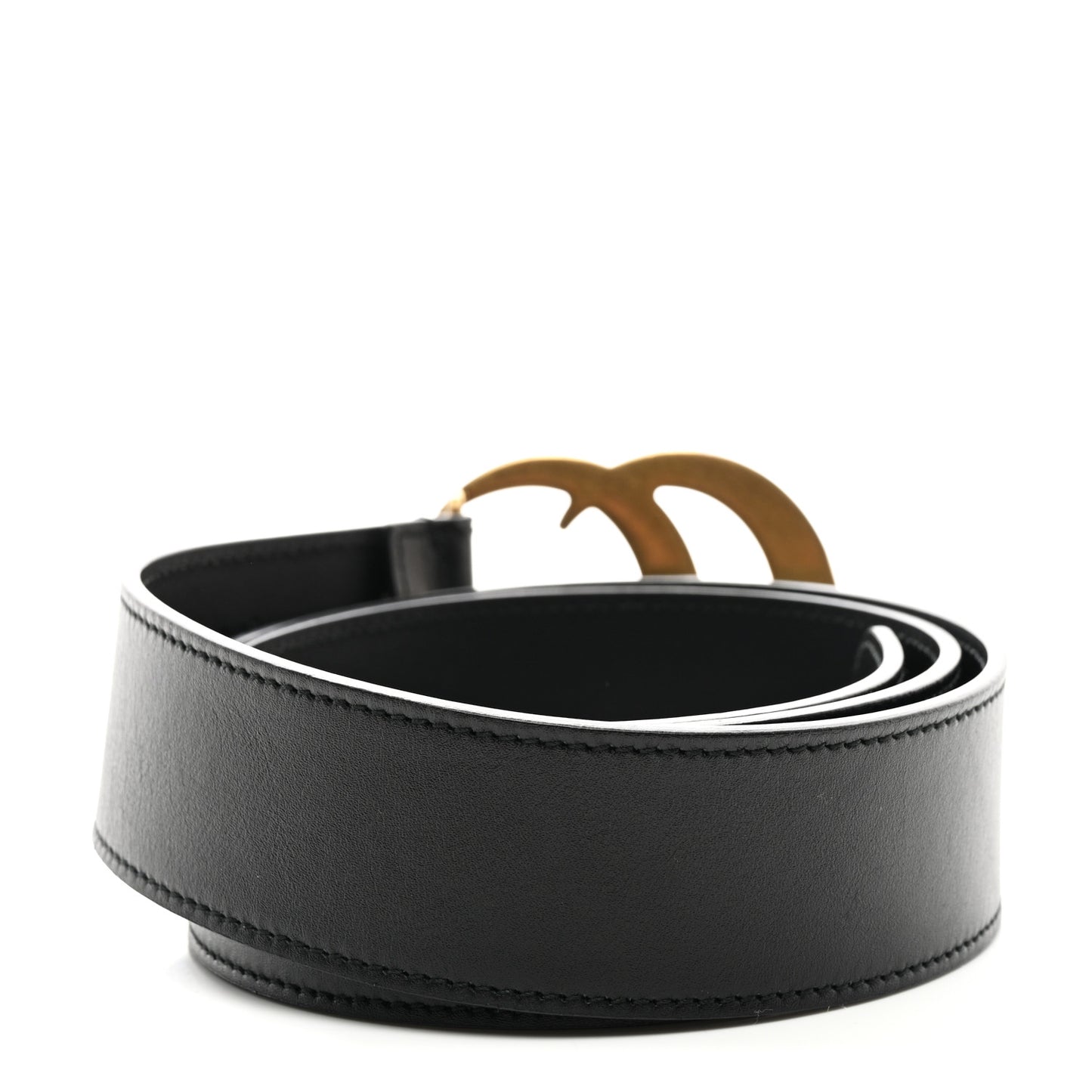 Calfskin Double G 40mm Belt 85 34 Black