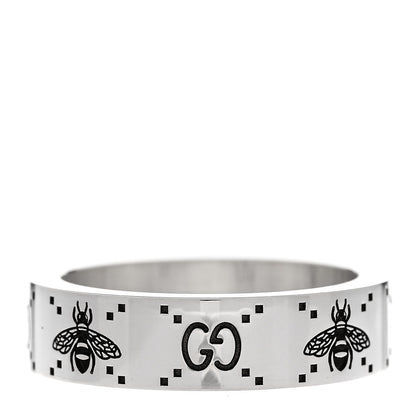 Gucci Sterling Silver Bee Ring 60 9.25 3 of 7