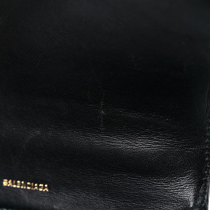 Balenciaga Shiny Box Calfskin Small Hourglass Top Handle Bag Black 15 of 19