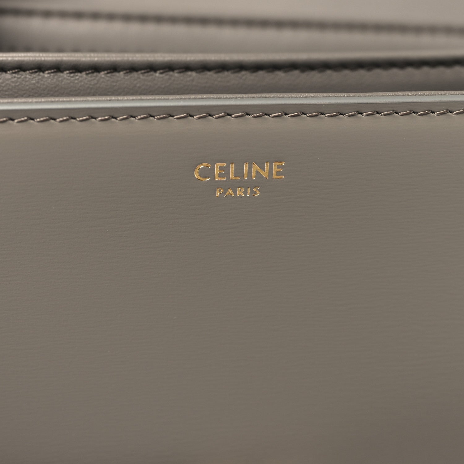 Celine Shiny Calfskin Medium Triomphe Pebble 6 of 10