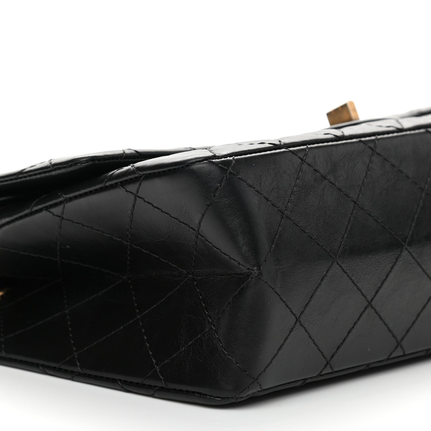 Chanel Aged Calfskin Quilted 2.55 Reissue 226 Flap Black 8 of 13