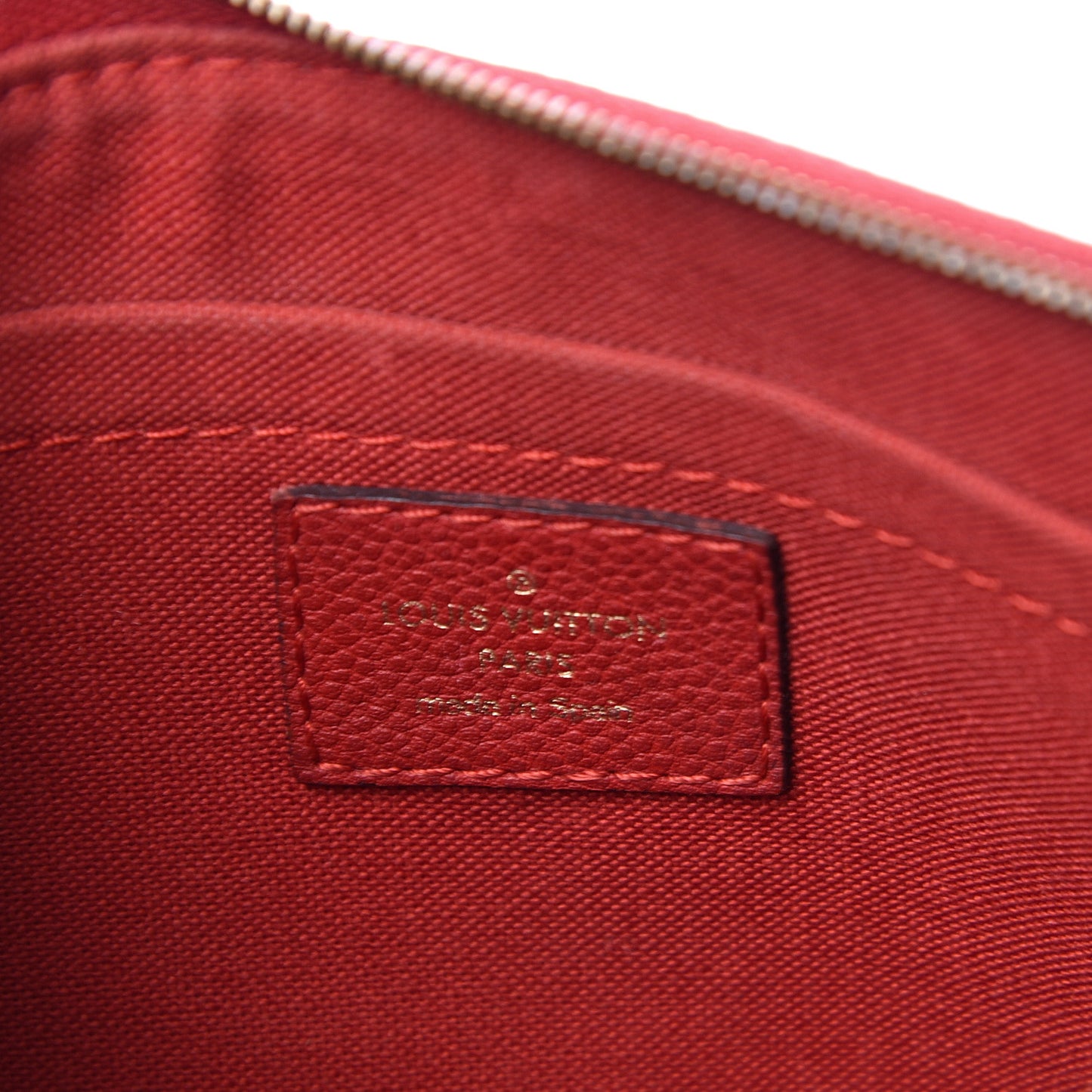 Monogram Pallas Clutch Cherry
