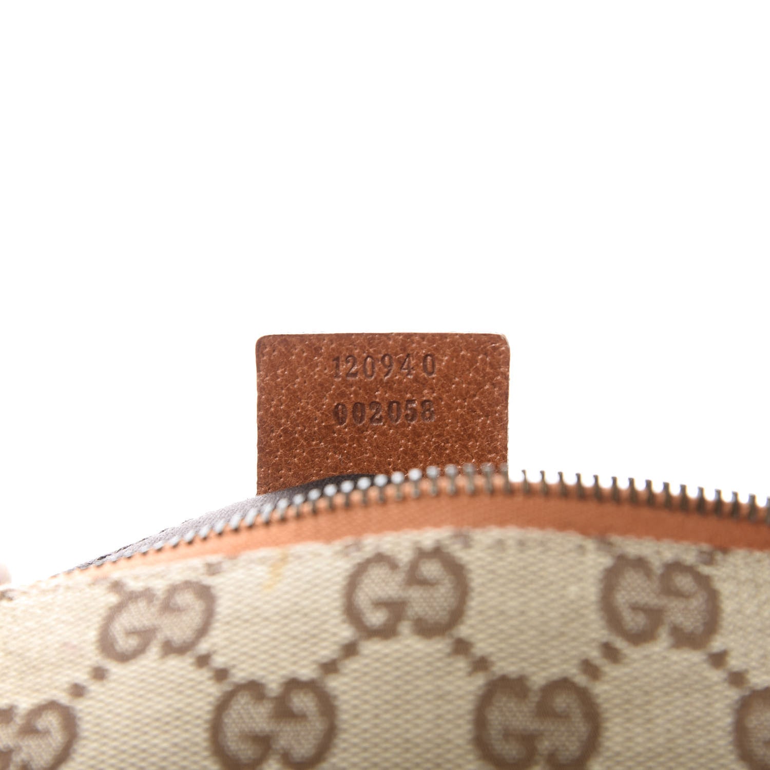 Gucci Monogram Horsebit Nail Chain Pochette Orange 9 of 10