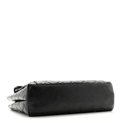 Chanel Caviar Quilted Flap Shoulder Bag Black 4 of 13