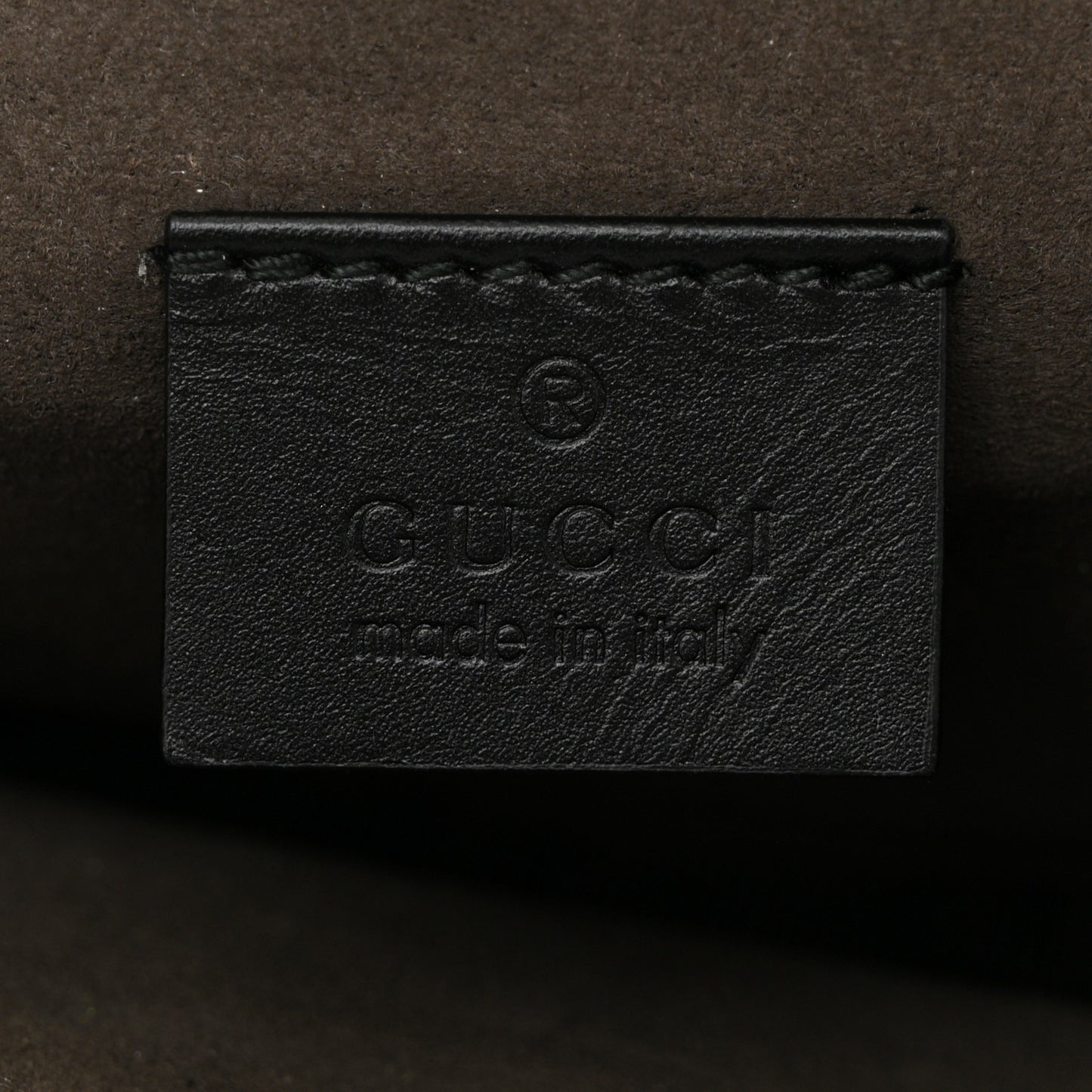 GG Supreme Monogram Belt Bag Black