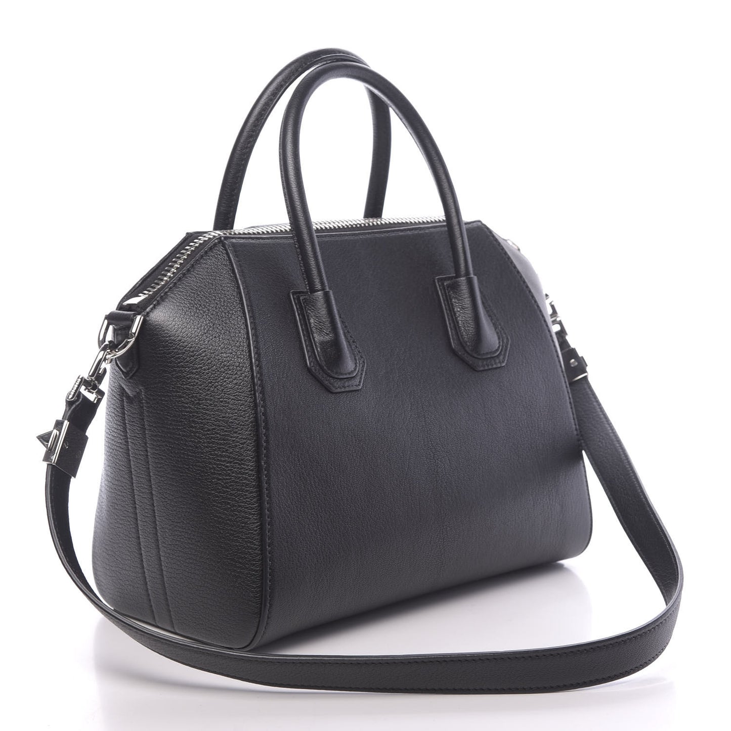Sugar Goatskin Small Antigona Black