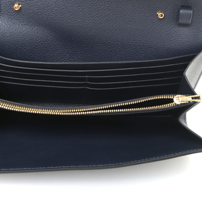 Hermes Evercolor Constance Wallet To Go Bleu Nuit 4 of 9