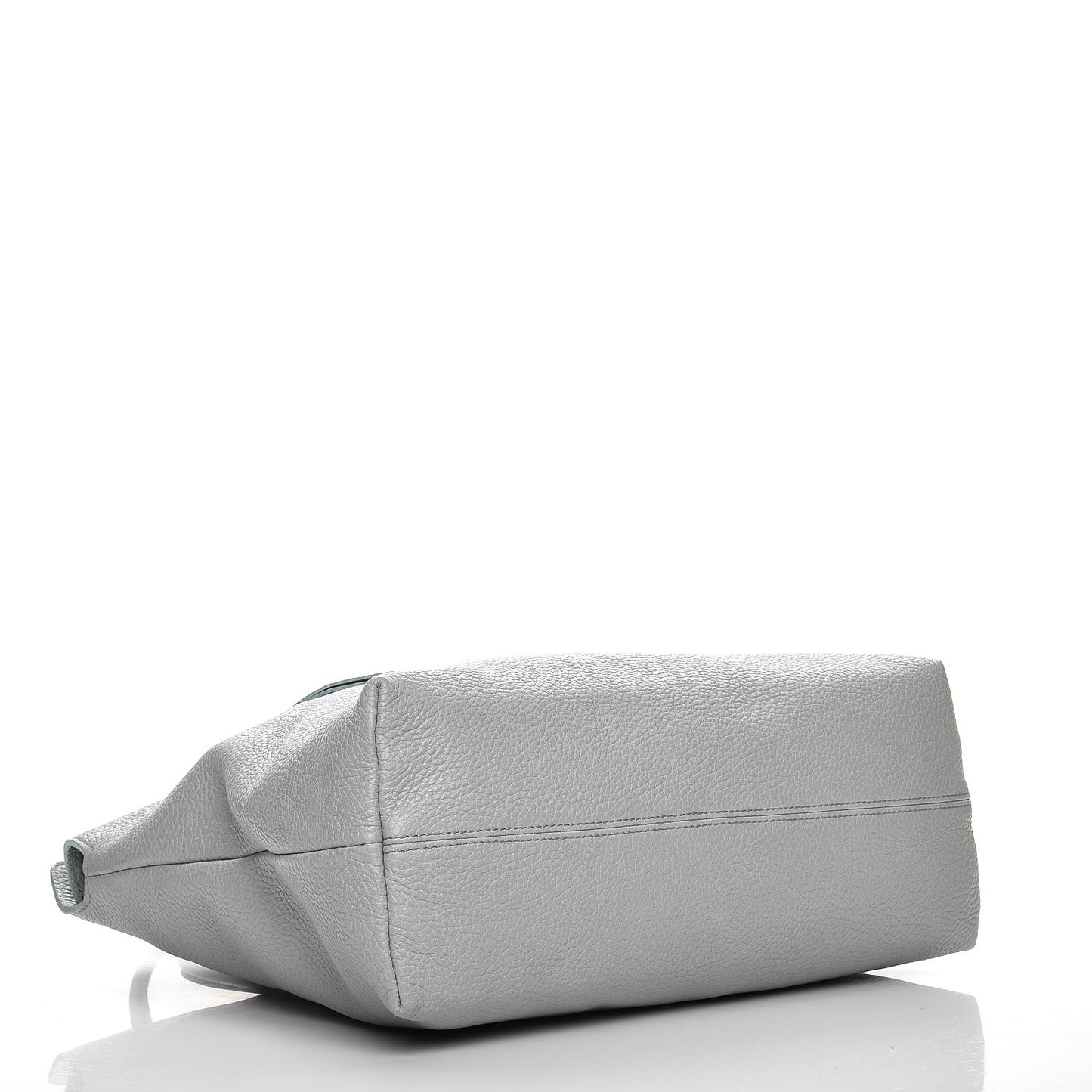 London Grainy Calfskin Medium Baynard Tote Sky Blue