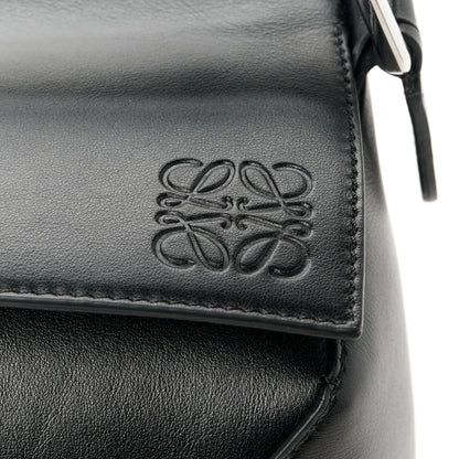 Loewe Calfskin Large Puzzle Edge Bag Black 7 of 10