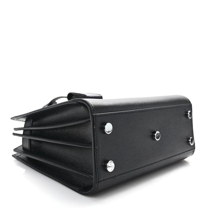 Saint Laurent Grained Calfskin Nano Sac De Jour Black 4 of 12