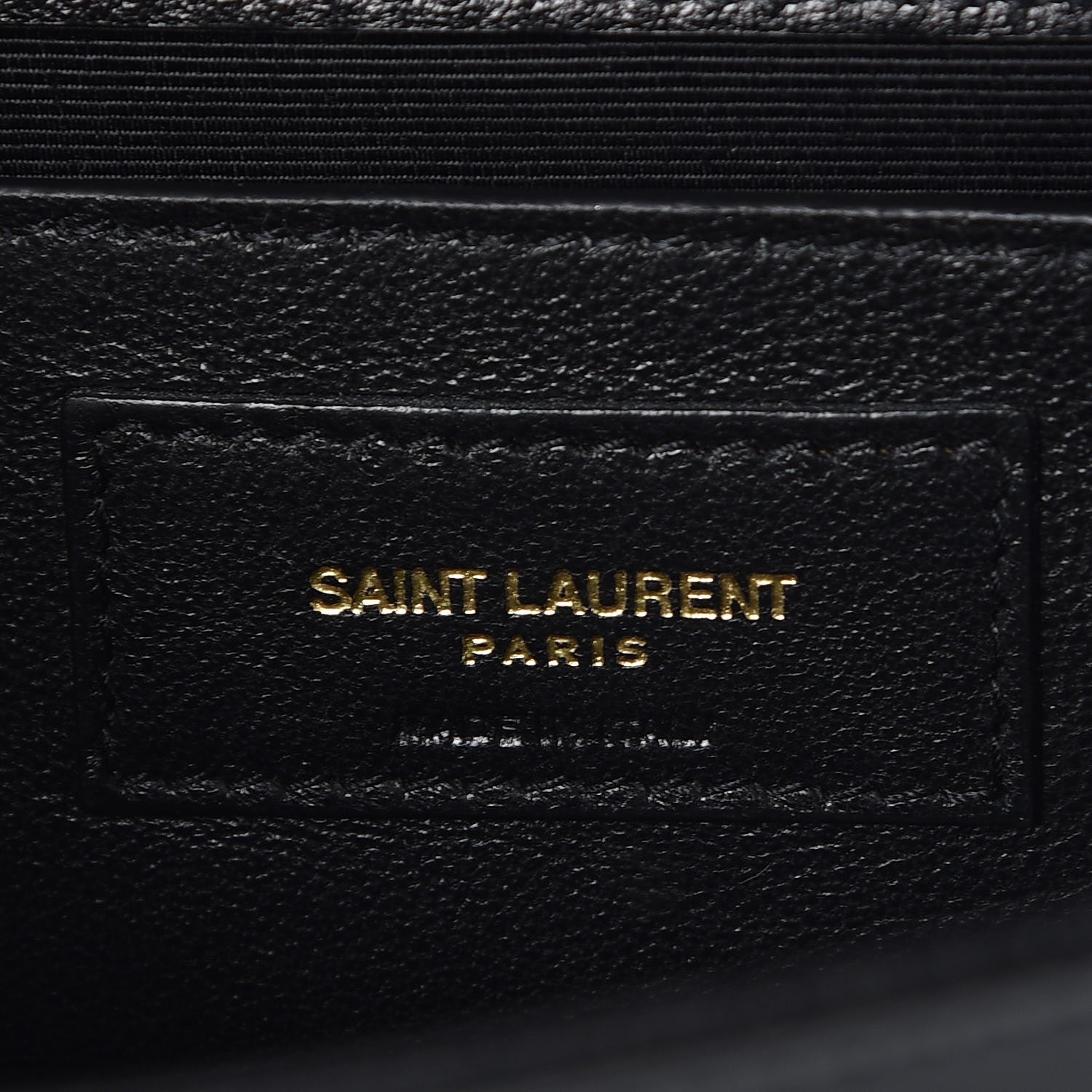 Saint Laurent Patent Small Monogram Kate Satchel Black 7 of 7