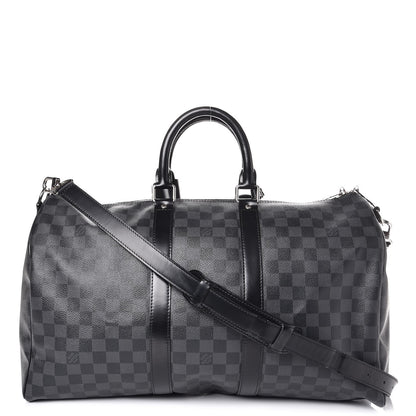 Louis Vuitton Damier Graphite Keepall Bandouliere 45 1 of 8