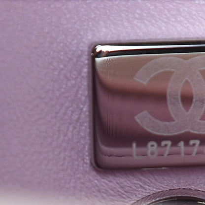 Chanel Iridescent Caviar Quilted Mini Coco Handle Flap Pink 7 of 9