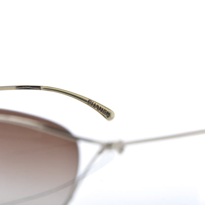 Chanel Cat Eye Sunglasses 4181 Gold 6 of 10