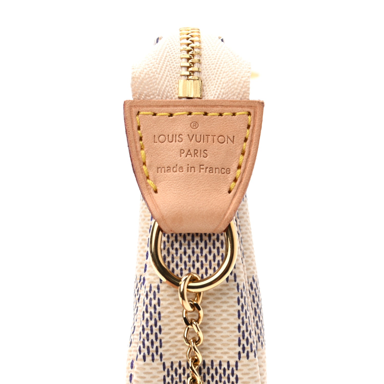 Louis Vuitton Damier Azur Mini Pochette Accessories 6 of 7