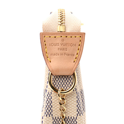 Louis Vuitton Damier Azur Mini Pochette Accessories 6 of 7
