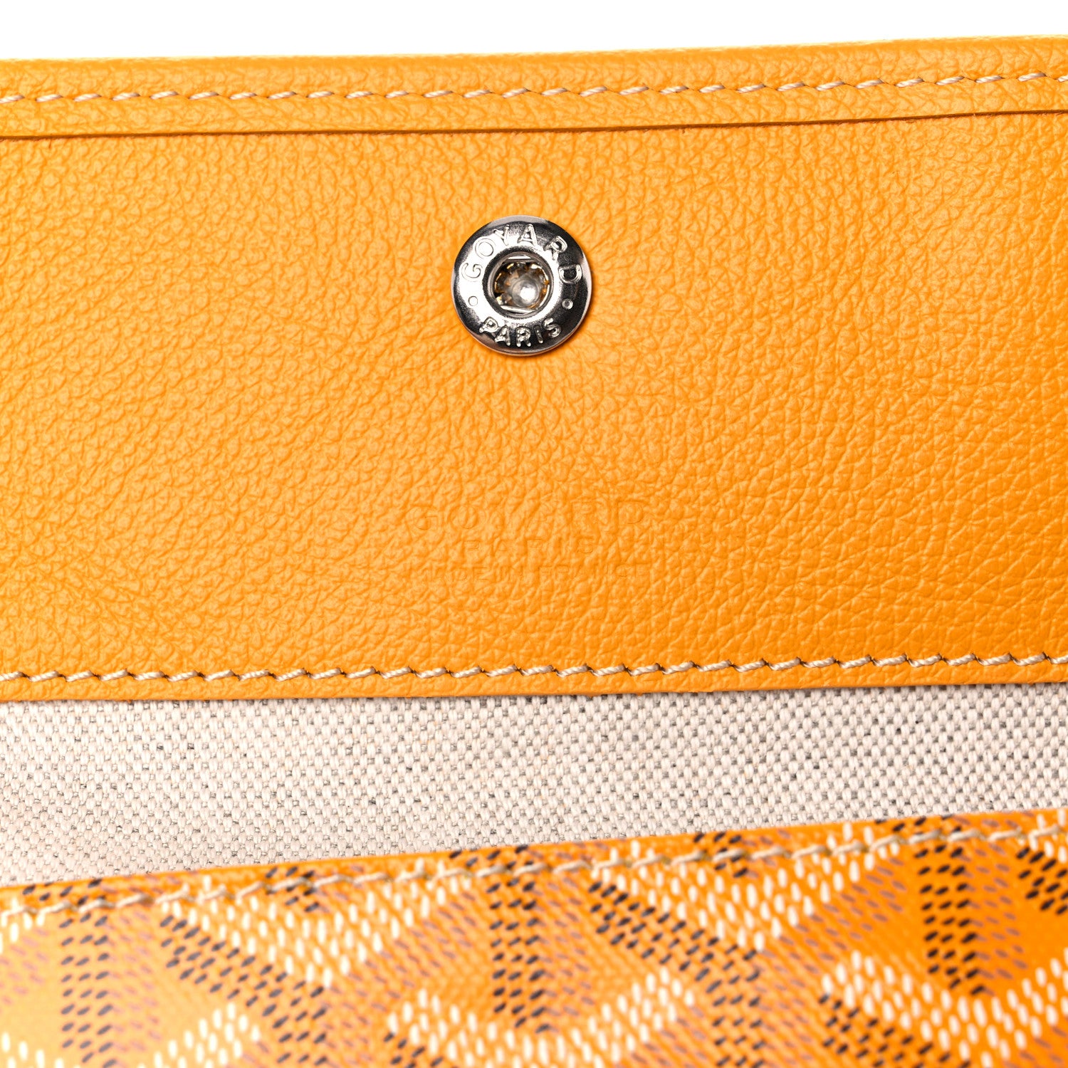 Goyard Goyardine Saint Louis PM Yellow 7 of 9