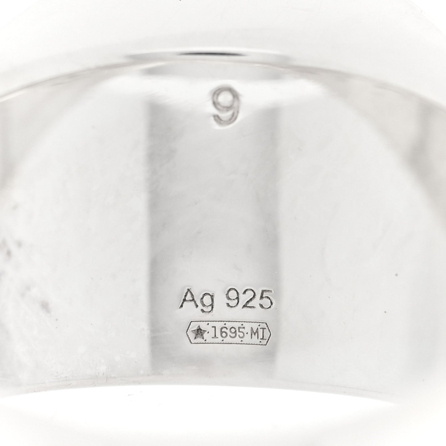 Sterling Silver Trademark Signet Ring 49 4.75