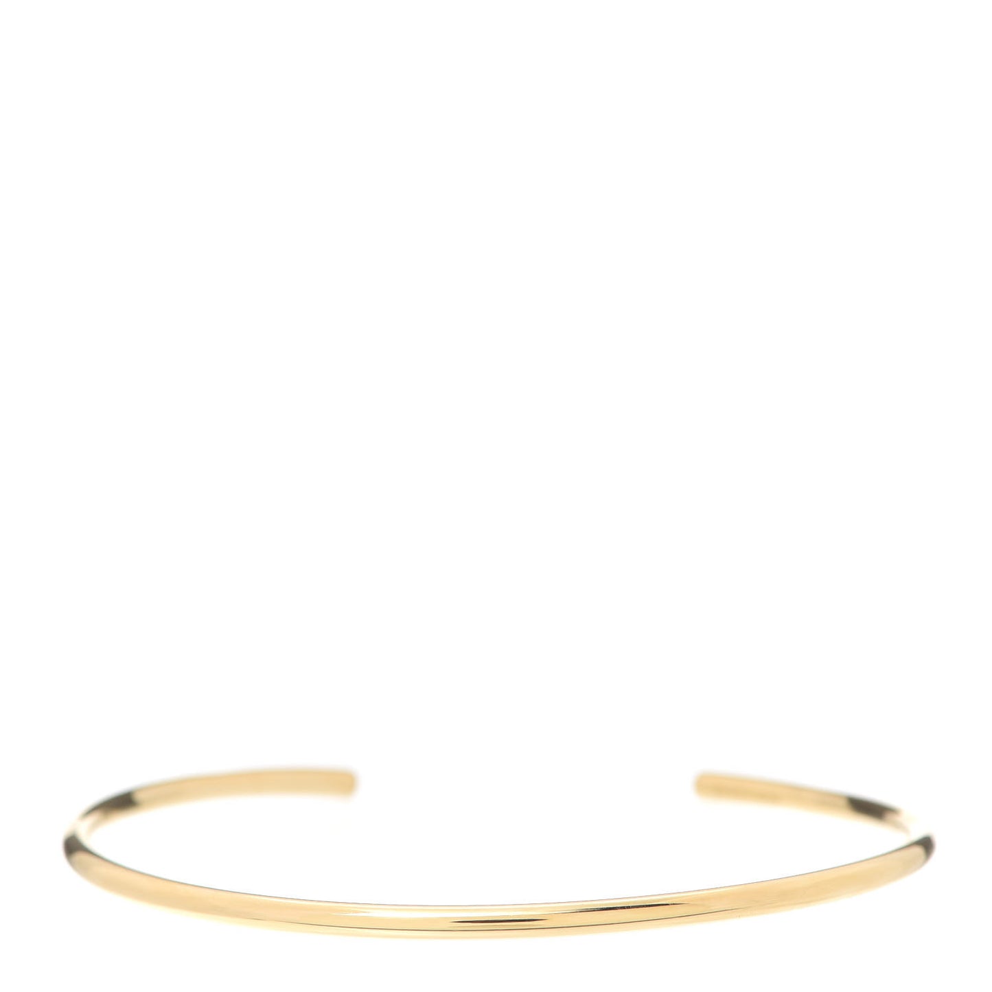 18K Yellow Gold Diamond Metro Wire Bracelet