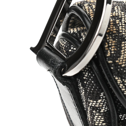Christian Dior Monogram Saddle Bag Bag Black 11 of 19
