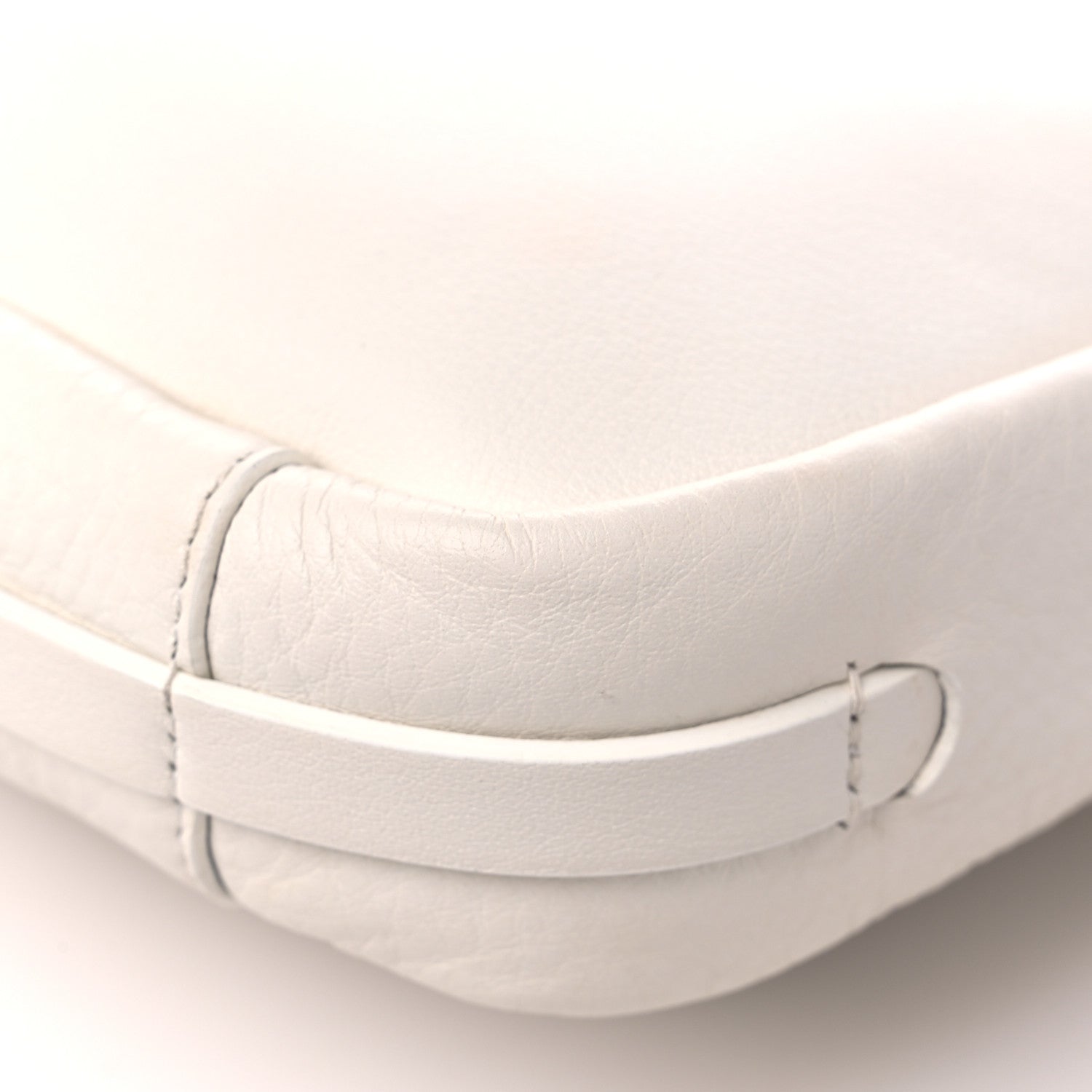 Balenciaga Calfskin Logo S Everyday Camera Bag White 10 of 14