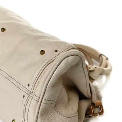 Chloe Calfskin Medium Paddington Satchel Ivory 9 of 16