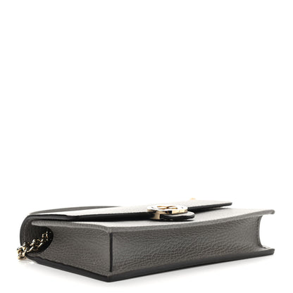 Gucci Dollar Calfskin Interlocking G Chain Wallet Loess 4 of 9