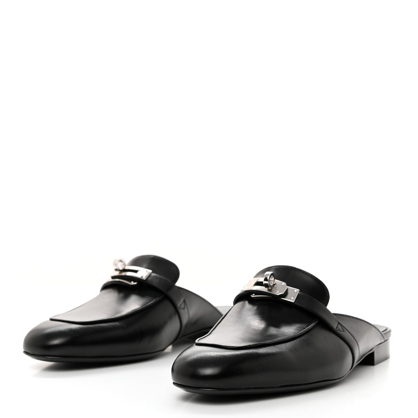 Goatskin Oz Mules 39 Black