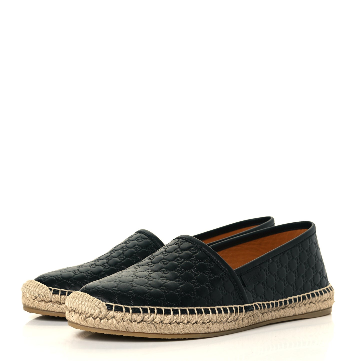 Microguccissima Signature Espadrilles 38 Black