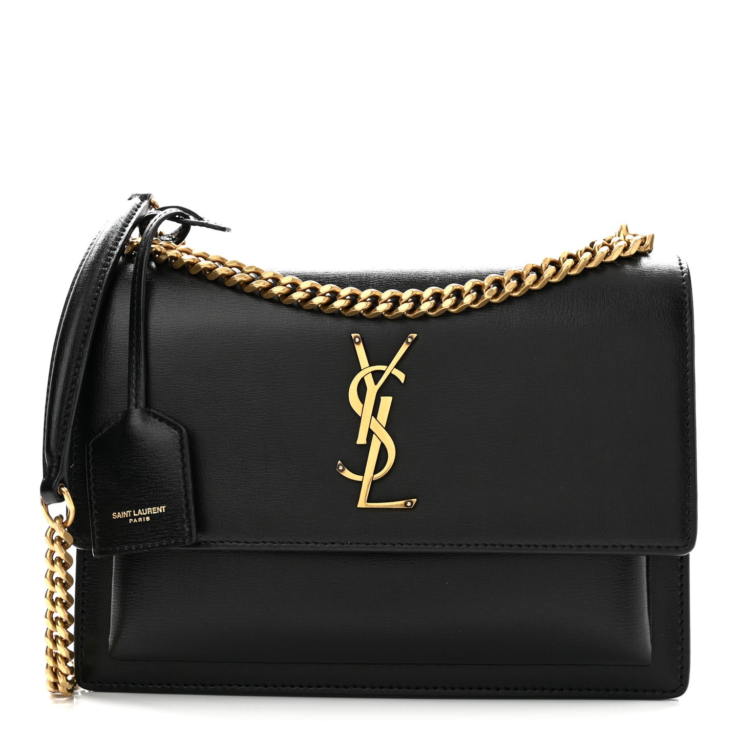 Calfskin Medium Monogram Sunset Black