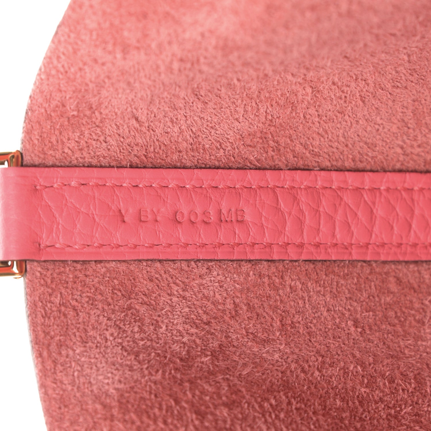 Hermes Taurillon Clemence Matte Alligator Picotin Lock Touch 18 PM Rose Azalee 7 of 11